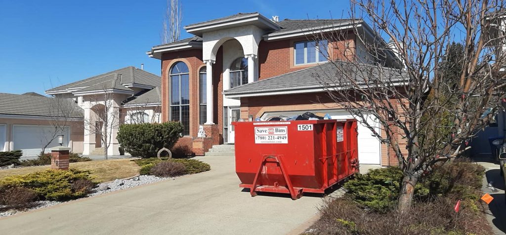 Residential Junk Bin Rentals in Sherwood park by Save on Bins